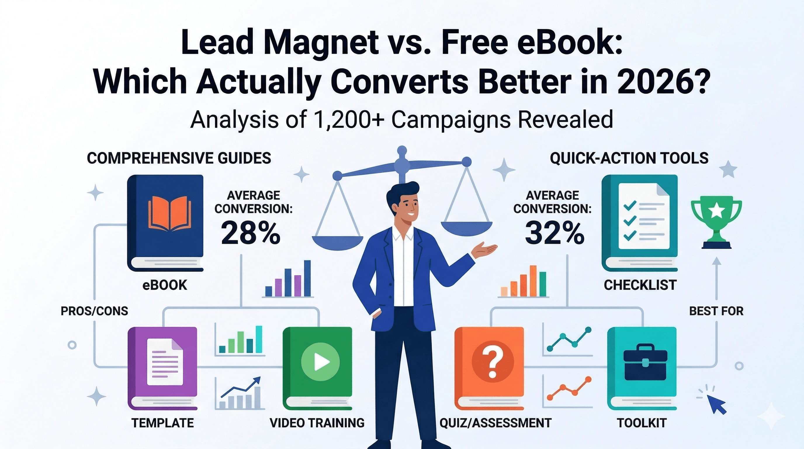 Lead Magnet vs. Free eBook: Which Actually Converts Better in 2026?
